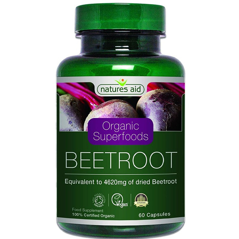 NATURES AID Organic Superfoods Beetroot 60caps