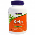 NOW Kelp 325mcg Of Natural Lodine 250vegcaps