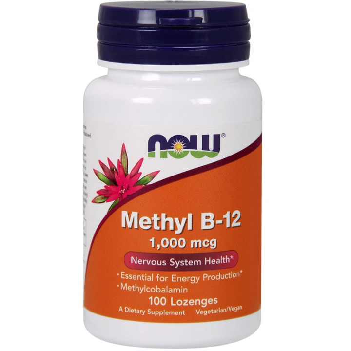 NOW Methyl B-12 1000mcg 100tabs
