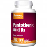 JARROW FORMULAS Pantothenic Acid B5 100caps