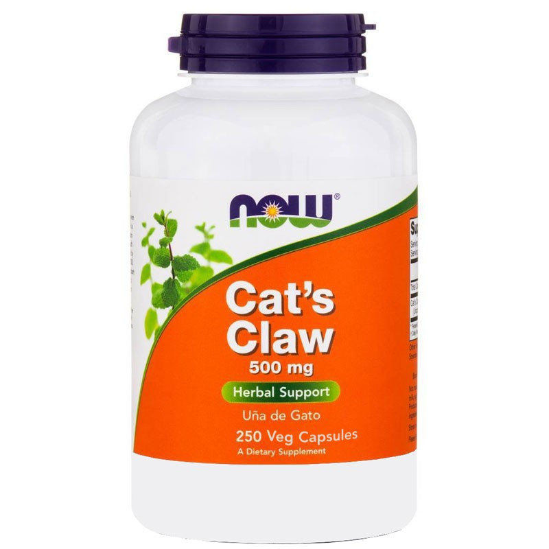 NOW Cat's Claw 500mg 250vegcaps