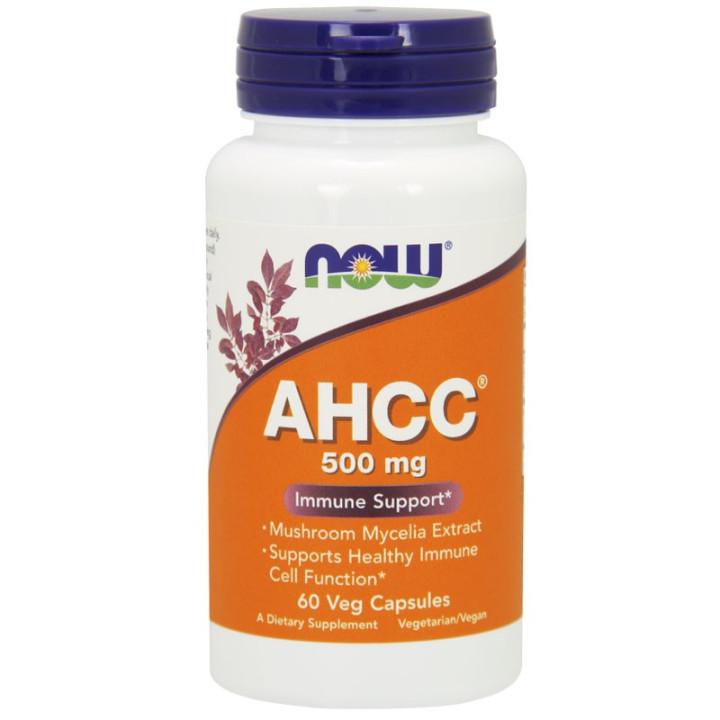 NOW AHCC 500mg 60vegcaps
