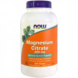 NOW Magnesium Citrate 200mg...