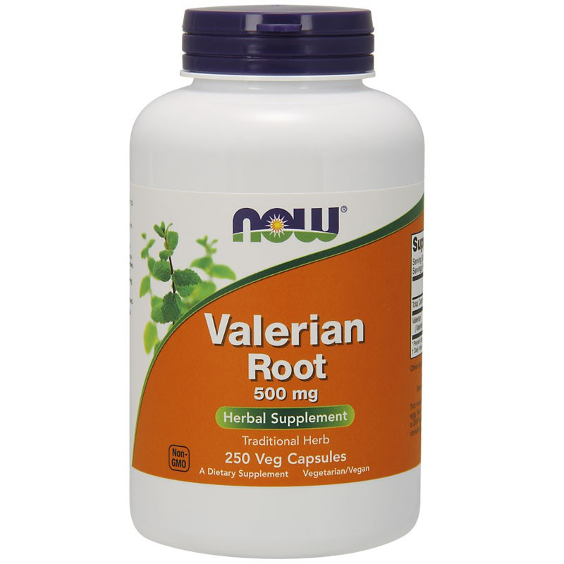 NOW Valerian Root 500mg 250vegcaps