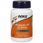 NOW Probiotic-10 25 Billion 10 Probiotic Strains 50vegcaps
