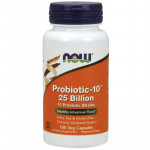 NOW Probiotic-10 25 Billion 10 Probiotic Strains 100vegcaps