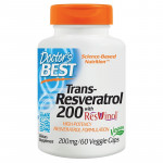 DOCTOR'S BEST Trans-Resveratrol 200 60vegcaps