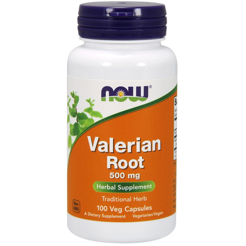 NOW Valerian Root 500mg 100vegcaps