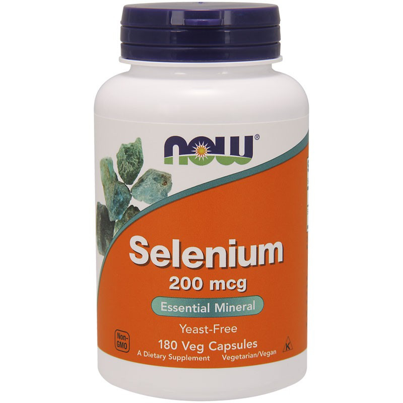 NOW Selenium 200mcg 90vegcaps