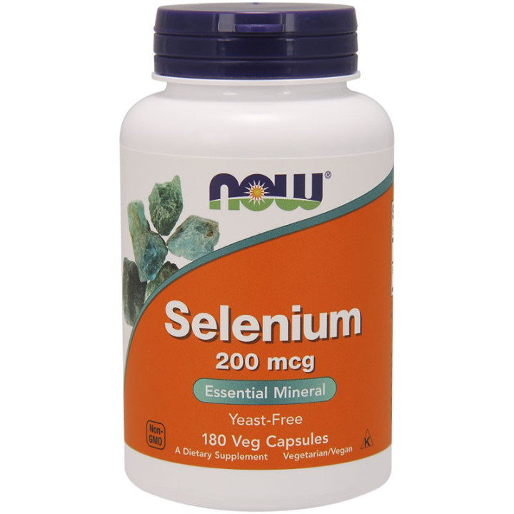 NOW Selenium 200mcg 90vegcaps