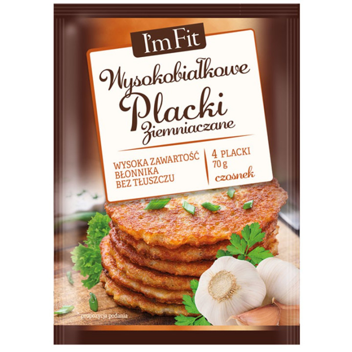 I'm Fit Wysokobiałkowe Placki Ziemniaczane 70g