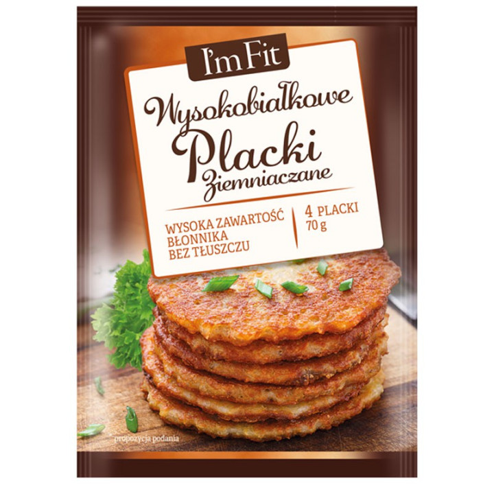I'm Fit Wysokobiałkowe Placki Ziemniaczane 70g