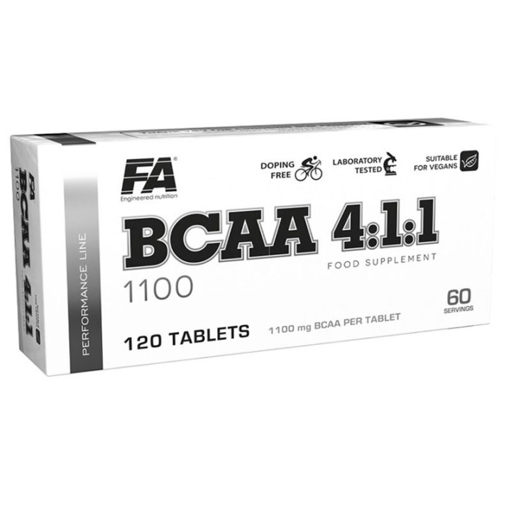 FA BCAA 4:1:1 1100 120tabs