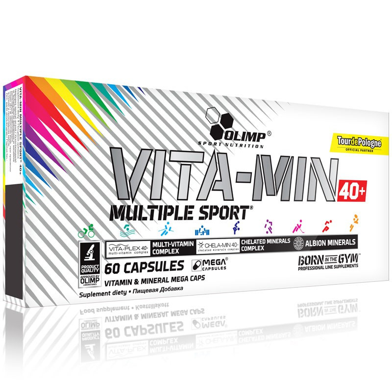 OLIMP Vita-Min Multiple Sport Mega Caps 40+ 60caps