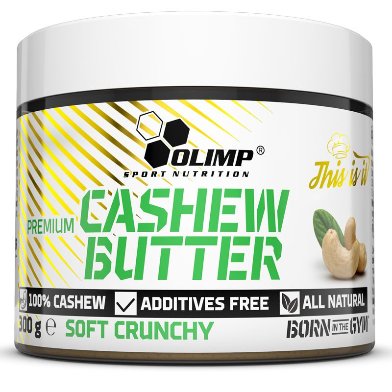 OLIMP Premium Cashew Butter 300g MASŁO Z ORZECHÓW NERKOWCA
