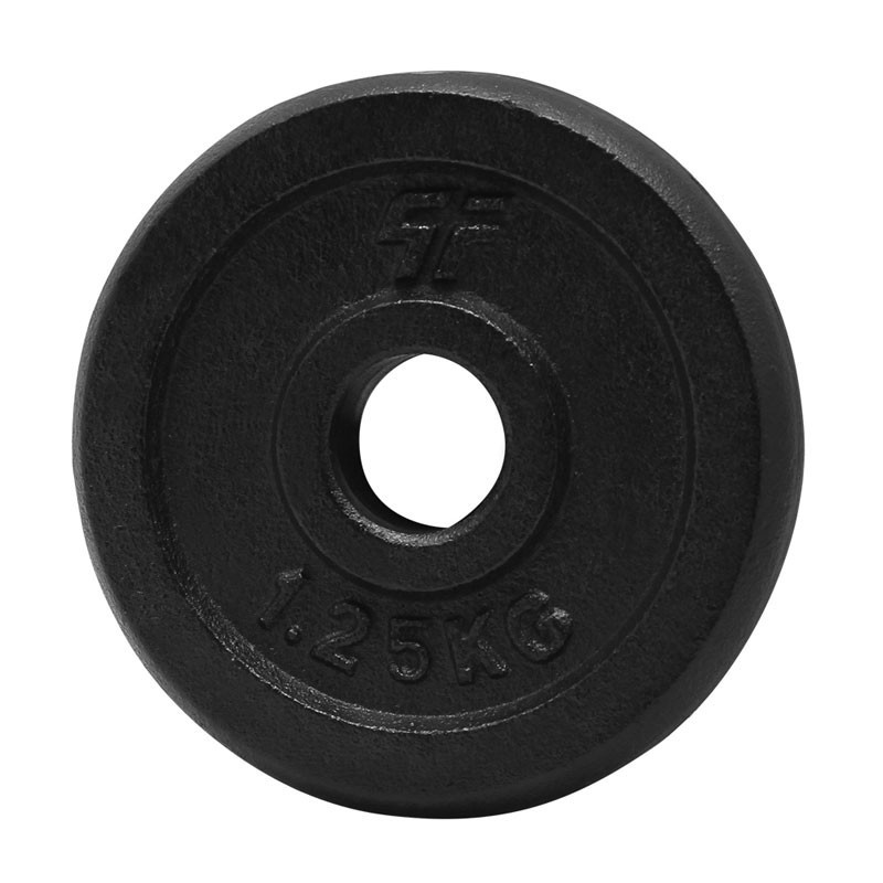 PLATINUM FITNESS Obciążenie Żeliwne Czarne P0029 29mm/1,25kg