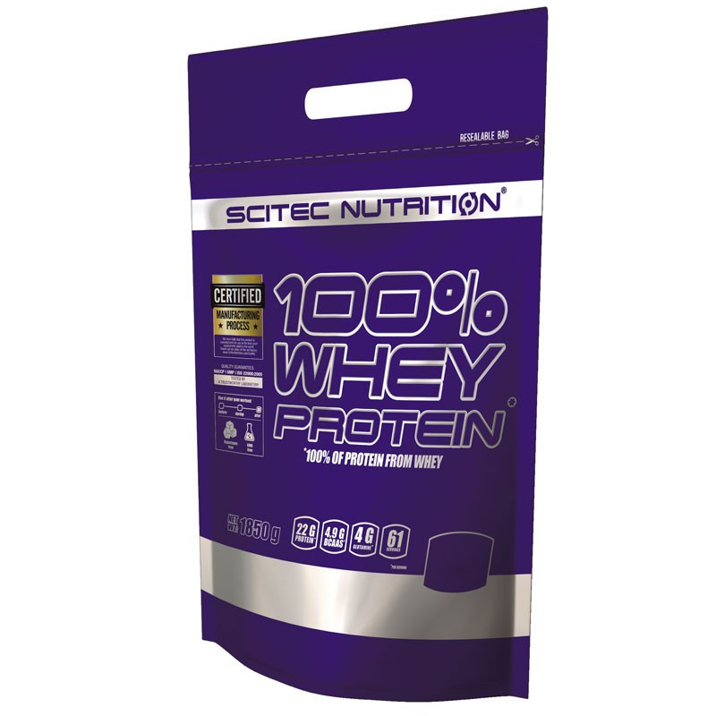 SCITEC 100% Whey Protein 1850g