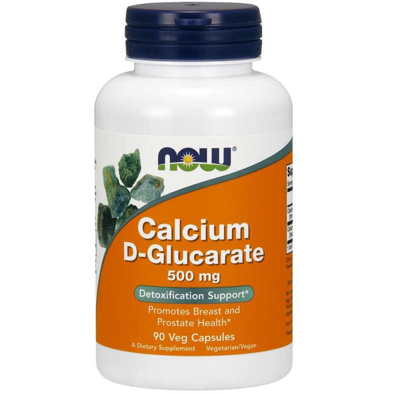 NOW Calcium D-Glucarate 500mg 90vegcaps