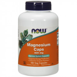 NOW Magnesium Caps 400mg...