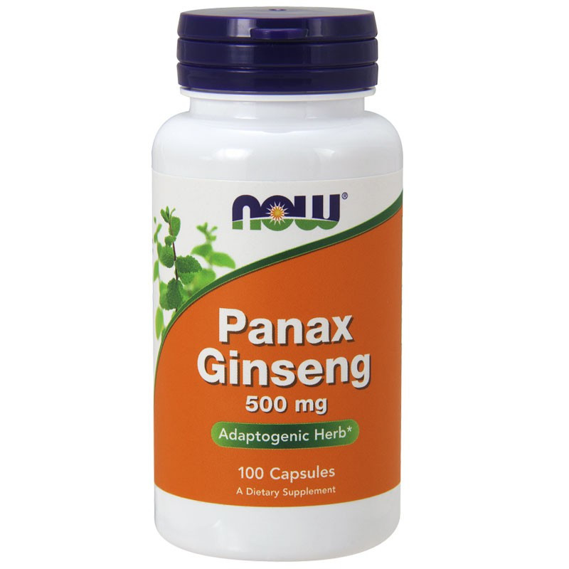 NOW Panax Ginseng 500mg 100caps