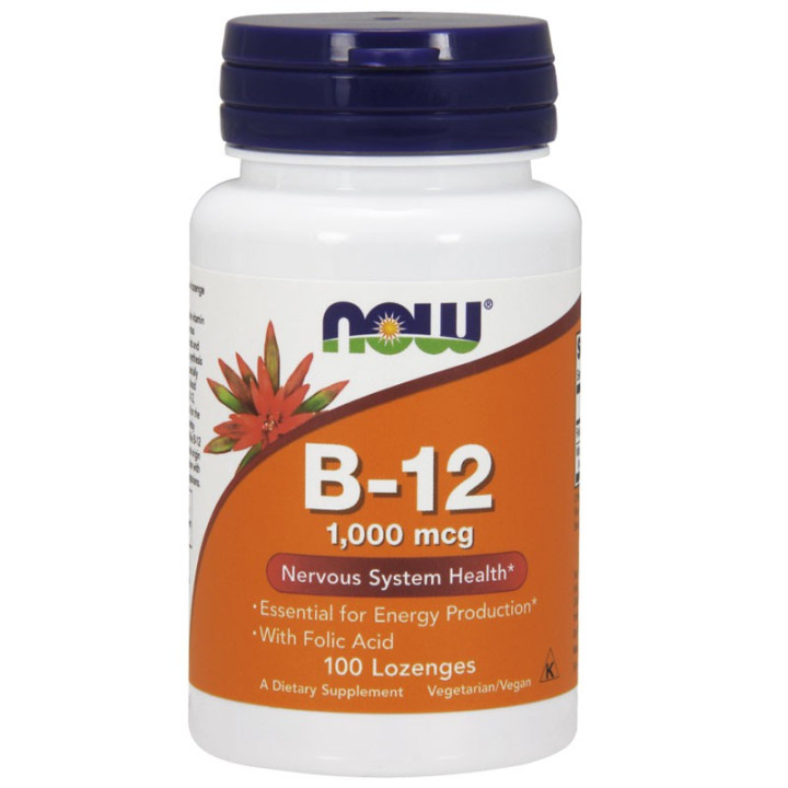 NOW B-12 1,000mcg 100tabs