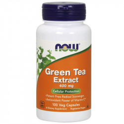 NOW Green Tea Extract 400mg 100vegcaps