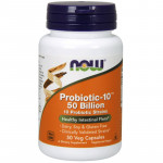 NOW Probiotic-10 50 Billion 10 Probiotic Strains 50vegcaps