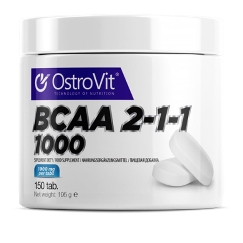OSTROVIT BCAA 2-1-1 1000 150tabs