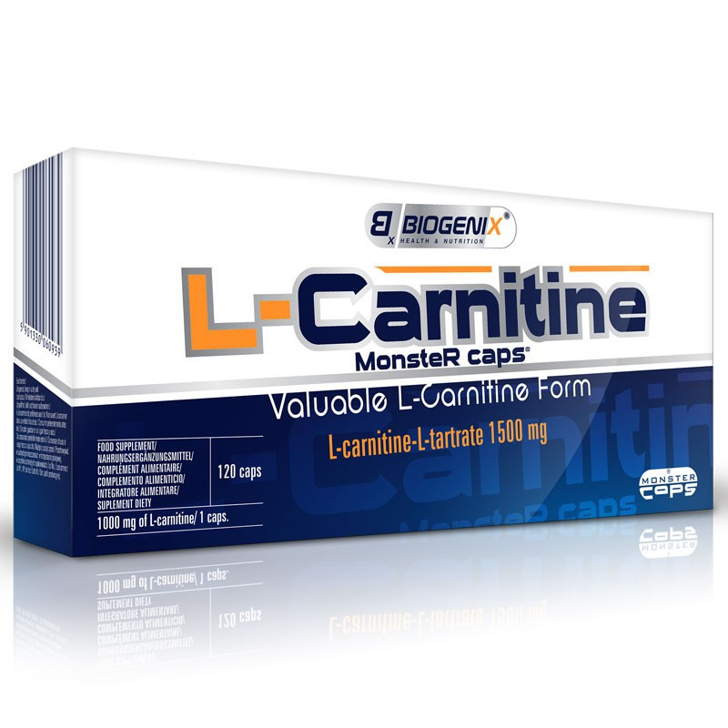 BIOGENIX L-Carnitine Monster Caps 120caps