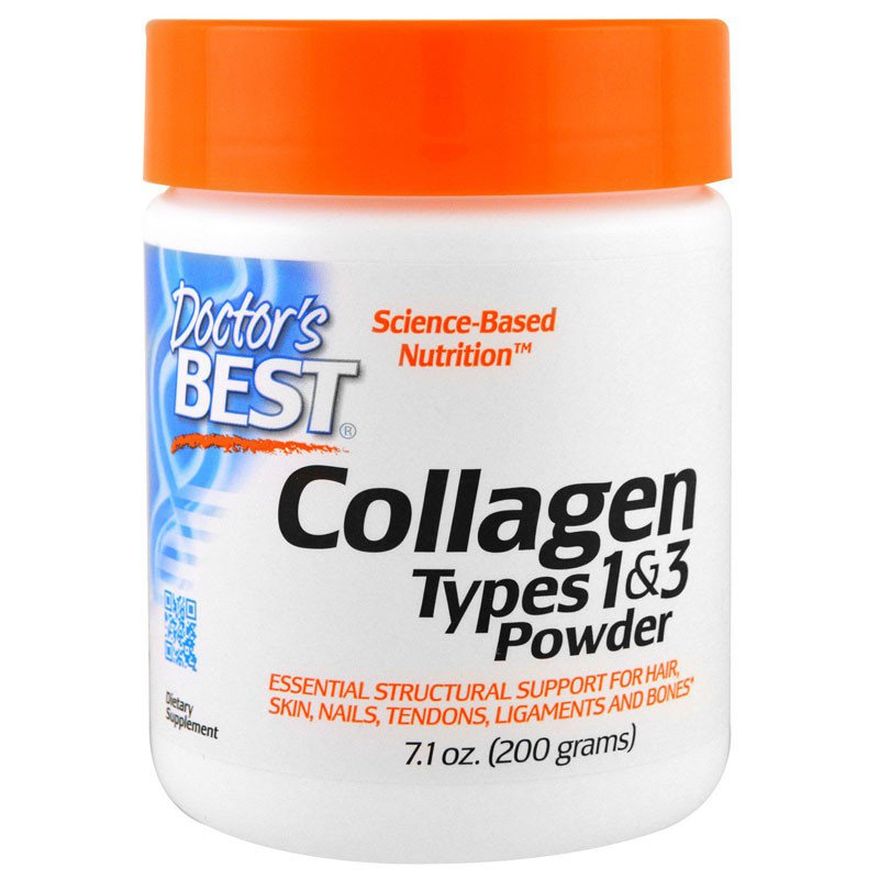 DOCTOR'S BEST Collagen Types 1&3 Powder 200g