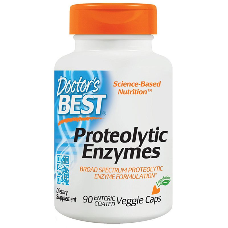DOCTOR'S BEST Proteolytic Enzymes 90caps