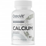 OSTROVIT Vitamin D3+K2 Calcium 90tabs