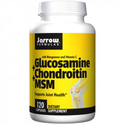JARROW FORMULAS Glucosamine + Chondroitin + MSM 120caps