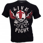 OLIMP Live And Fight T-Shirt Voodoo Motors Koszulka