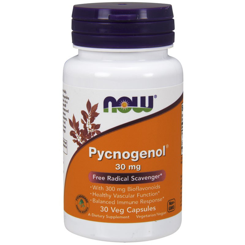 NOW Pycnogenol 30mg 60vegcaps