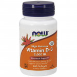 NOW High Potency Vitamin D-3 2,000 IU 240caps