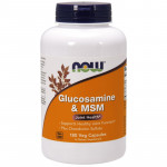 NOW Glucosamine&MSM 180vegcaps