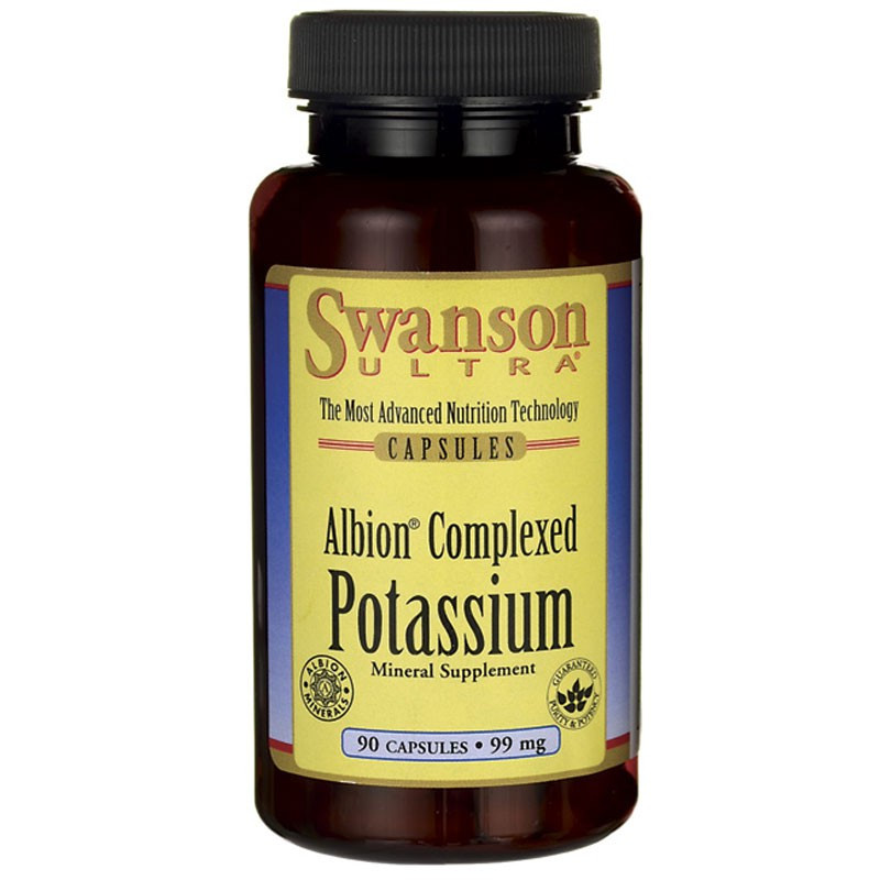 SWANSON Albion Complexed Potassium 99mg 90caps