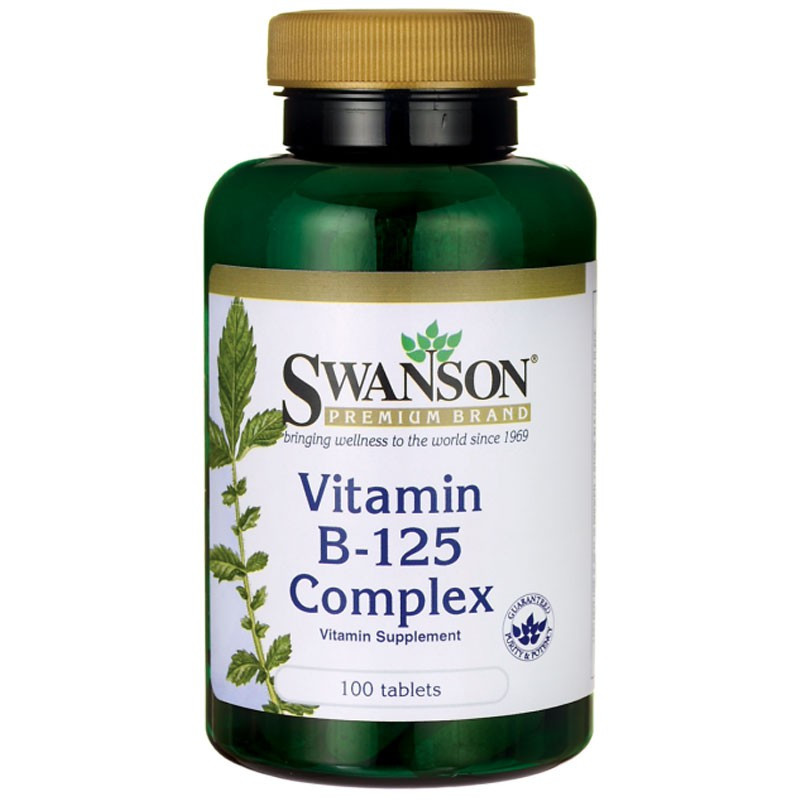 SWANSON Vitamin B-125 Complex 100tabs
