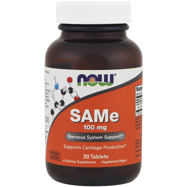 NOW SAMe 100mg 30tabs