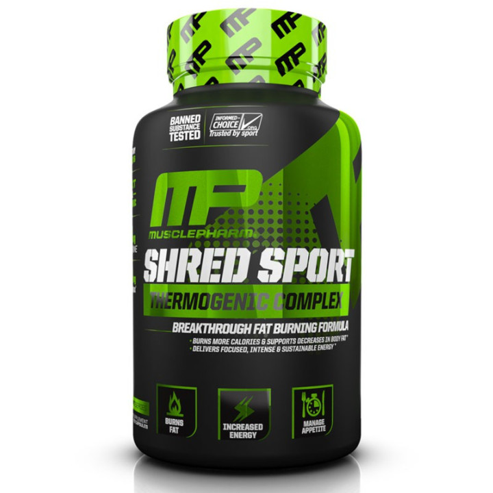 MUSCLE PHARM Shred Sport 60caps