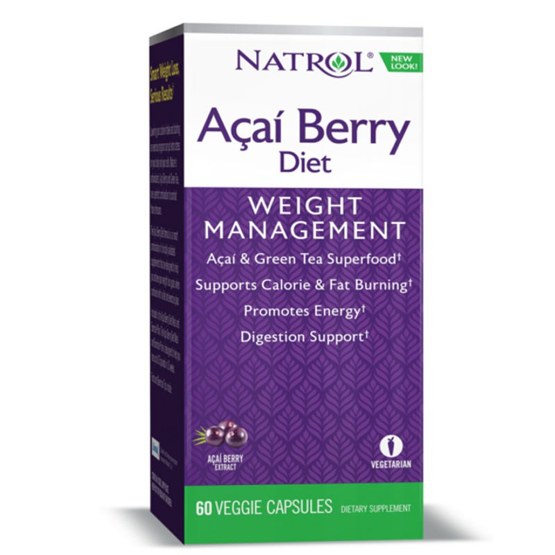 NATROL Acai Berry Diet 60vegcaps