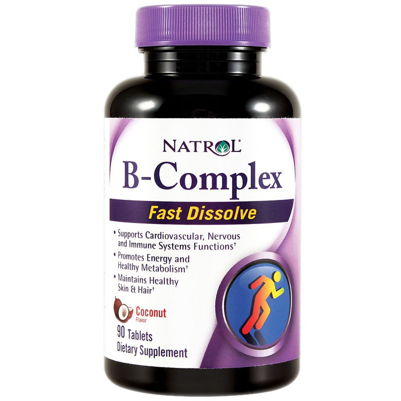 NATROL B-Complex 90tabs