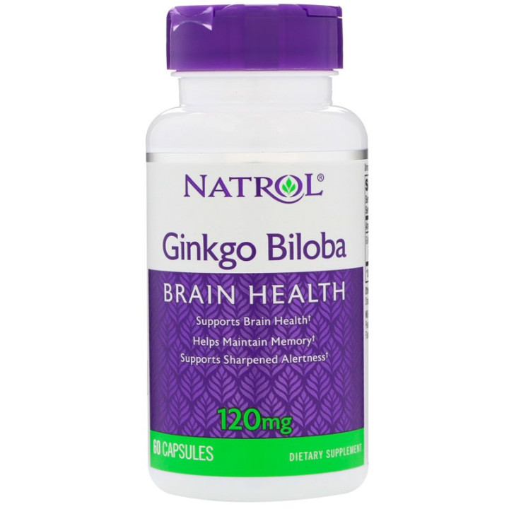 NATROL Ginkgo Biloba 120mg 60caps