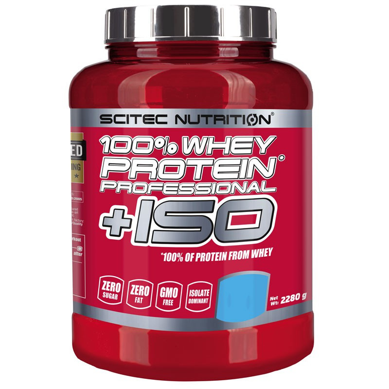 SCITEC 100% Whey Protein Professional + ISO 870g