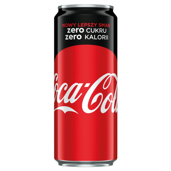 Coca-Cola Zero Cukru Zero Kalorii 330ml