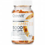 OSTROVIT Vitamin D3 5000 Softgels 60caps