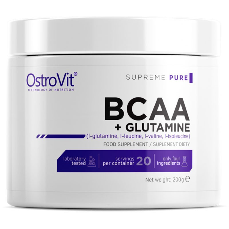 OSTROVIT Supreme Pure BCAA + Glutamine 200g