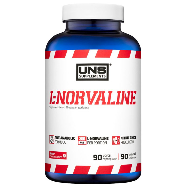 UNS L-Norvaline 90tabs