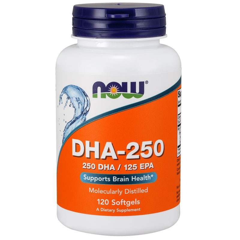 NOW DHA-250 250 DHA/125 EPA 120caps